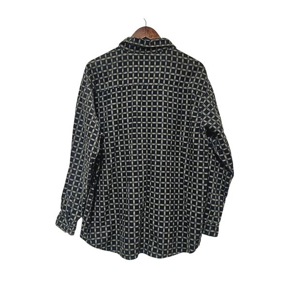 Vintage Disney Winnie the Pooh Tigger Corduroy Button Down Shirt Size L Casual - Picture 4 of 8